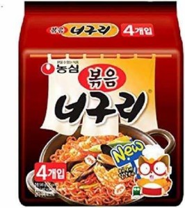 [0172]農心ポックム ノグリラーメン (炒め麺 137g) 4個パック 韓国産 [並行輸入品]