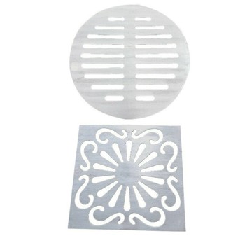 不銹鋼蓋板 304雨水篦子下水道排水溝地溝蓋板 帶框地漏蓋板[DD1106002]