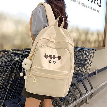 書包女高中生設計感小眾ins風大容量2025新款輕便簡約雙肩包韓系