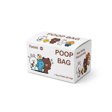 LINE FRIENDS Green系列寵物降解拾便袋