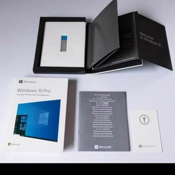 全新正版windows10pro專業版彩盒包裝《英文版》