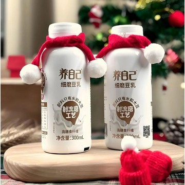 祖名细磨豆乳植物蛋白豆浆无添加糖含膳食纤维非转基因高性