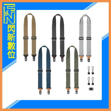 搶券最高折320｜PEAK DESIGN 快裝神奇背帶 Slide 相機背帶 背帶 止滑 黑/灰/綠/藍/黃 (公司貨)