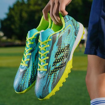 適合腳肥胖寬腳的足球鞋碎釘男女中小學生成人長釘訓練兒童小碼30