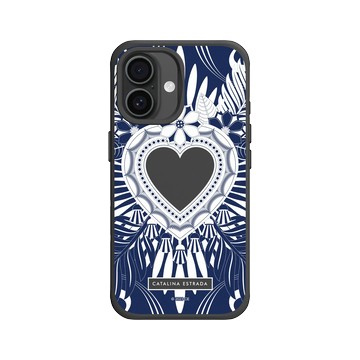 iPhone 16 SolidX 黑 - Catalina Estrada - Blue Heart