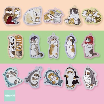 Mofusand貓福珊迪-五入香氛卡