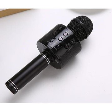 手持無線麥克風全民K歌神麥WS858無線藍牙話筒 手機話筒藍牙K歌寶