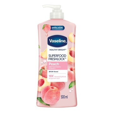 Vaseline 凡士林 乳液 水蜜桃 + VT-E  1瓶  500ml