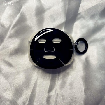 趣味搞怪面膜airpods2/3代耳機殼二代蘋果藍牙airpodspro保護套殼
