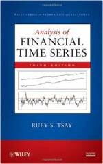 Analysis of Financial Time Series (3版) TSAY 2010 John Wiley