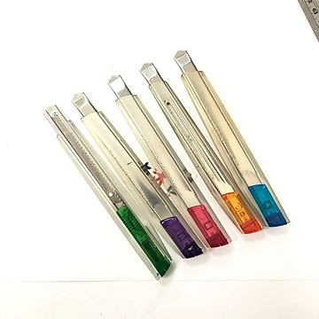 [沐沐屋］NT Cutter iA-300RP  透明系列自動鎖定美工刀