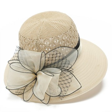 【巴黎精品】現貨+預購 防曬帽漁夫帽遮陽帽大帽簷戶外登山透氣-針織鏤空花朵女帽子7色a1jg22