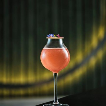酒吧聚采 無鉛水晶酒杯聞香杯 高腳杯品酒杯  品鑒杯勇敢的心酒杯