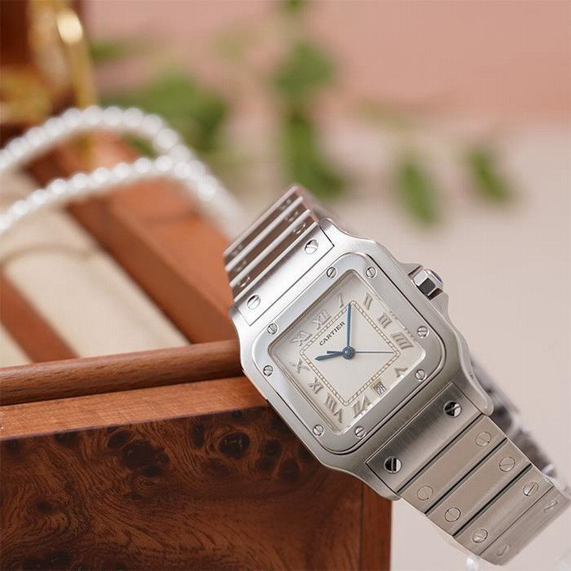 カルティエ サントス ガルベ クォーツ W20025D6 CARTIER 中古