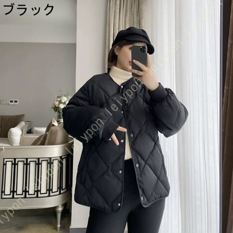 ライトダウン レディース ゆったり 上着 トップス ダウン