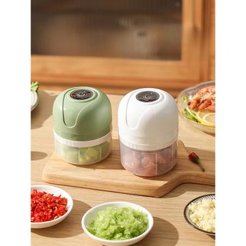 卡羅特電動絞蒜器搗蒜泥神器無線攪碎機輔食機壓蒜末器自動打蒜器