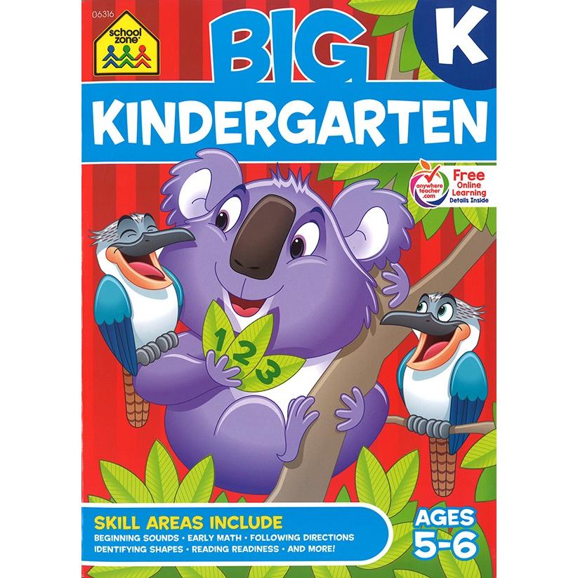 英語ワークブック：BIG WORKBOOK: KINDERGARTEN