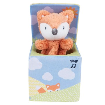 GUND 音樂彈跳盒  小狐狸  1個