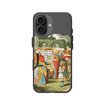 iPhone 17 Clear (相機按鈕) 酷墨灰 - The British Library - 紅心皇后駕到！