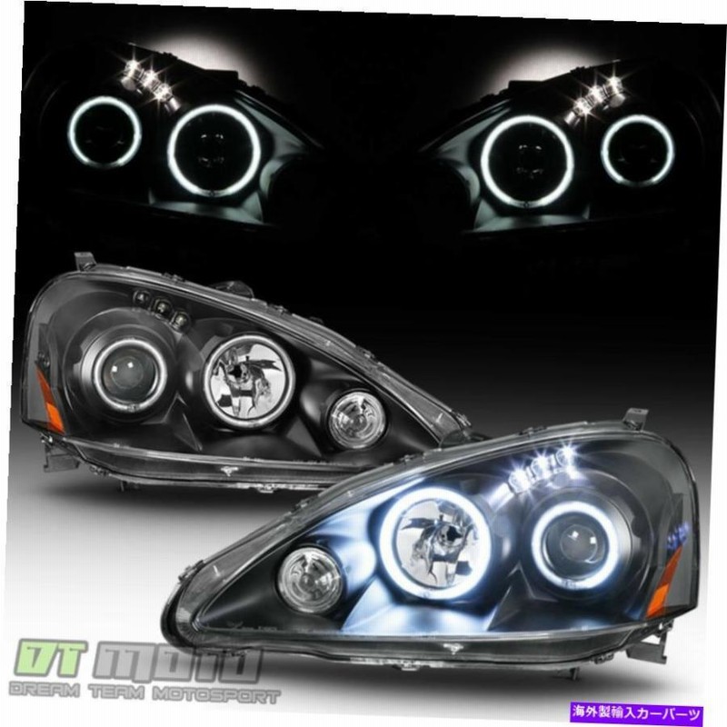 ヘッドライト アキュラ02-04 RSX DC5 LEDハロープロジェクター
