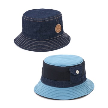 CHUMS Reversible Hat雙面風格帽 丹寧