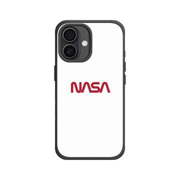 iPhone 16 SolidX 黑 - NASA - The Worm (White)