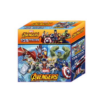 漫威未來復仇者108片盒裝拼圖(D)