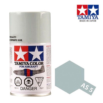 【鋼普拉】現貨 TAMIYA 田宮 模型 噴漆 噴罐 油性漆 86505 AS5 AS-5 LIGHT BLUE 淺藍色 100ml