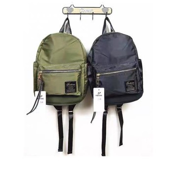 日系潮流雙肩包手提女百搭時尚輕便學生書包牛津布流行背包帶側袋