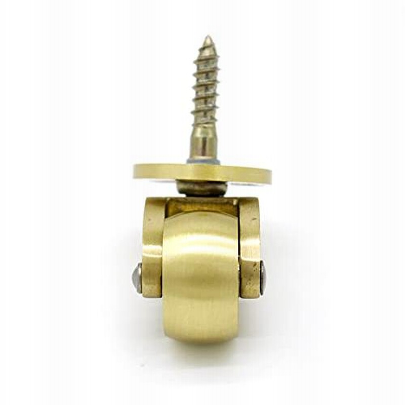 アンティーク風 真鍮製 キャスター 4個セット