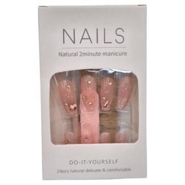 Paula's Nail 寶拉美甲 美甲貼片 AP69207 星月蝴蝶寶石  1盒