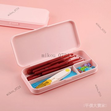 🎇免運特價✨經典紅色新款手工舒適軟柄鈎針套裝好用鈎針學生專用初學者玩偶針#免運