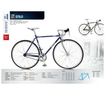 GIOS STILO鋼管單速車