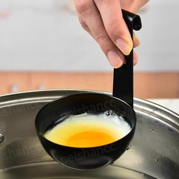 煮蛋器 掛式不沾煮蛋器 材質安全 掛耳式水煮荷包蛋模具 煎蛋器 快速蒸溫泉蛋 溏心蛋工具 清水臥鷄蛋神器 煮荷包蛋