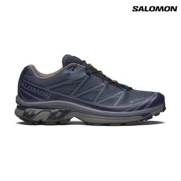 【Salomon索羅門】XT-6 GORE-TEX 運動鞋 夜藍/繁星藍/李子紫