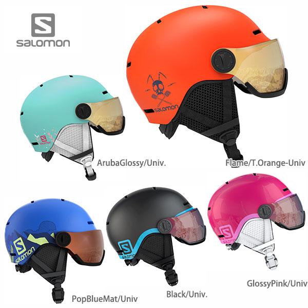 スキー ヘルメット キッズ ジュニア SALOMON サロモン 子供用 2022 GROM VISOR 21-22 旧モデル スノーボード 通販  LINEポイント最大0.5%GET LINEショッピング