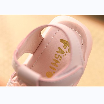 2022夏季新款包頭0-2歲寶寶公主涼鞋小童學步6-18個月嬰兒學步鞋