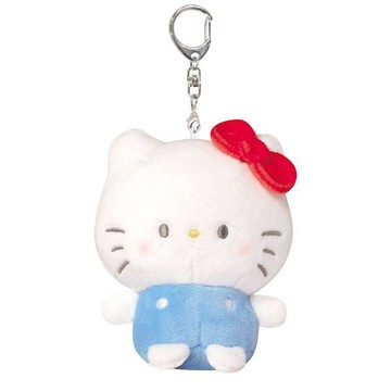【Sanrio サンリオ】ᴊᴘ日本商品 三麗鷗豆豆眼系列絨毛玩偶吊飾 鑰匙圈 日落小物 生日禮物 交換禮物