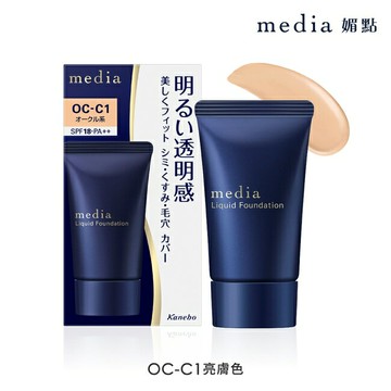 媚點 勻透柔光粉底液 (亮膚色OC-C1)_25g