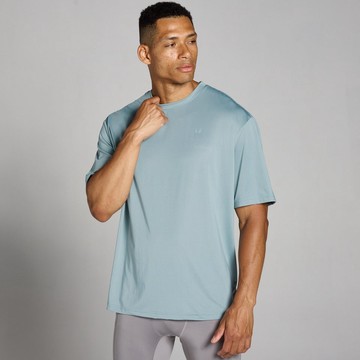 MP Men's Tempo Oversized Mesh Training T-Shirt - Lead - XS