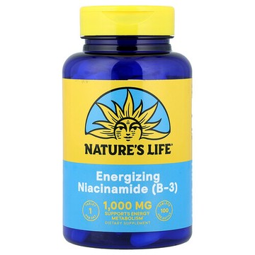 Nature's Life, 煙醯胺，1000 毫克，100 片