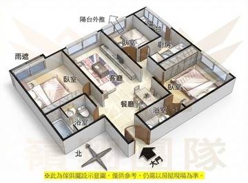 內壢前站傳世國寶美三房｜桃園市中壢區長興街