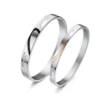 《316小舖》今天特價【B26】(優質316L醫療鋼手環-時尚愛心情人手環愛心手環心型手環/男手環/女手環/生日禮物)