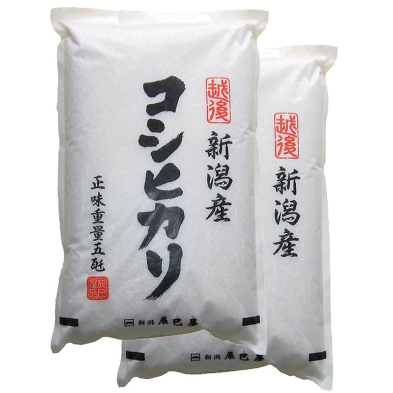 精米 令和4年産 新潟県産 コシヒカリ 白米 10kg (5kg2袋)