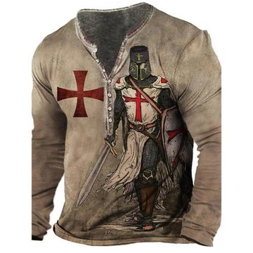 Casual long-sleeved shirt button street wear休閑長袖紐扣襯衫