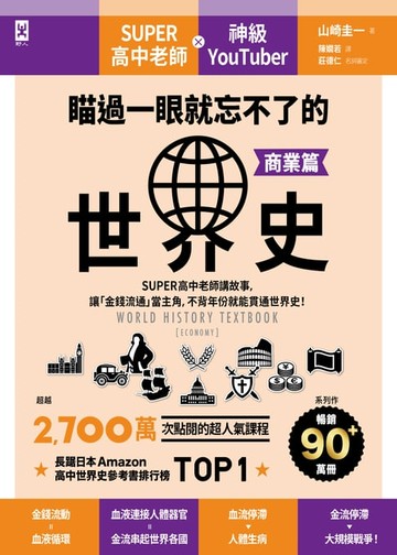 【電子書】瞄過一眼就忘不了的世界史【商業篇】：SUPER高中老師講故事，讓「金錢流通」當主角，不背年份就能貫通世界史！