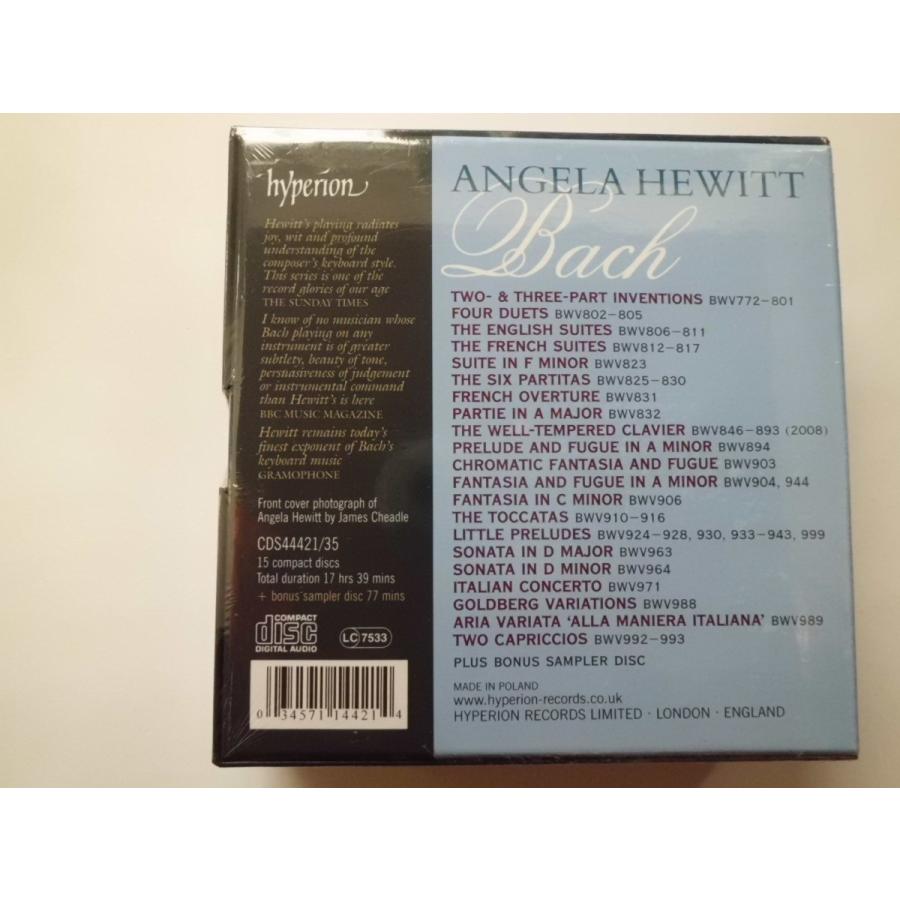 Bach Keyboard Works Angela Hewitt CDs CD