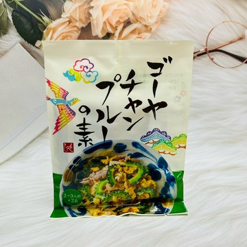 日本 moheji 炒苦瓜用調味包 2-3人前X2袋入 柴魚風味 苦瓜調味袋