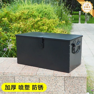 【加厚金屬空箱】五金工具箱 收納箱 鐵皮箱 汽修箱 工具盒 儲物箱 大容量多層 建築工地適用 可自由分隔
