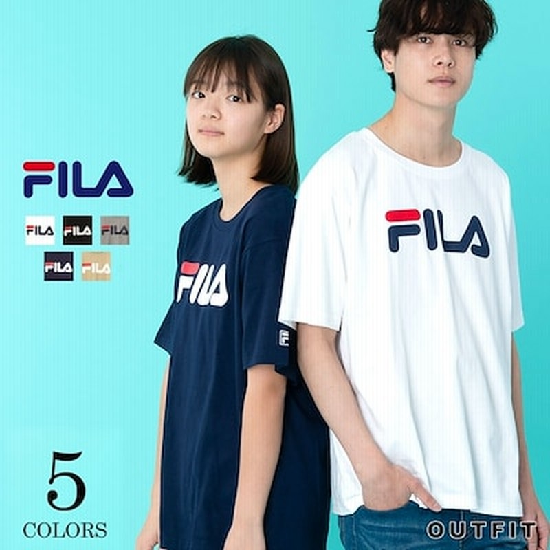 送料無料 フィラ Fila Tシャツ メンズ レディース 半袖 かっこいい 可愛い スポーツ ブランド 人気 ペアルック カップル おそろい 姉妹 親子 シンプル 白 ホワイ 通販 Lineポイント最大get Lineショッピング